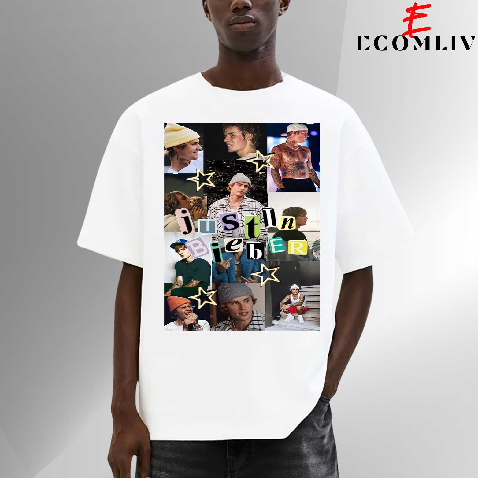Justin Bieber Graphic Tee, Unisex T-Shirt For Fans